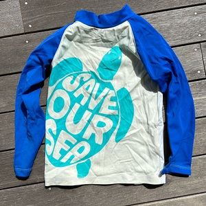 MiniBoden swim shirt